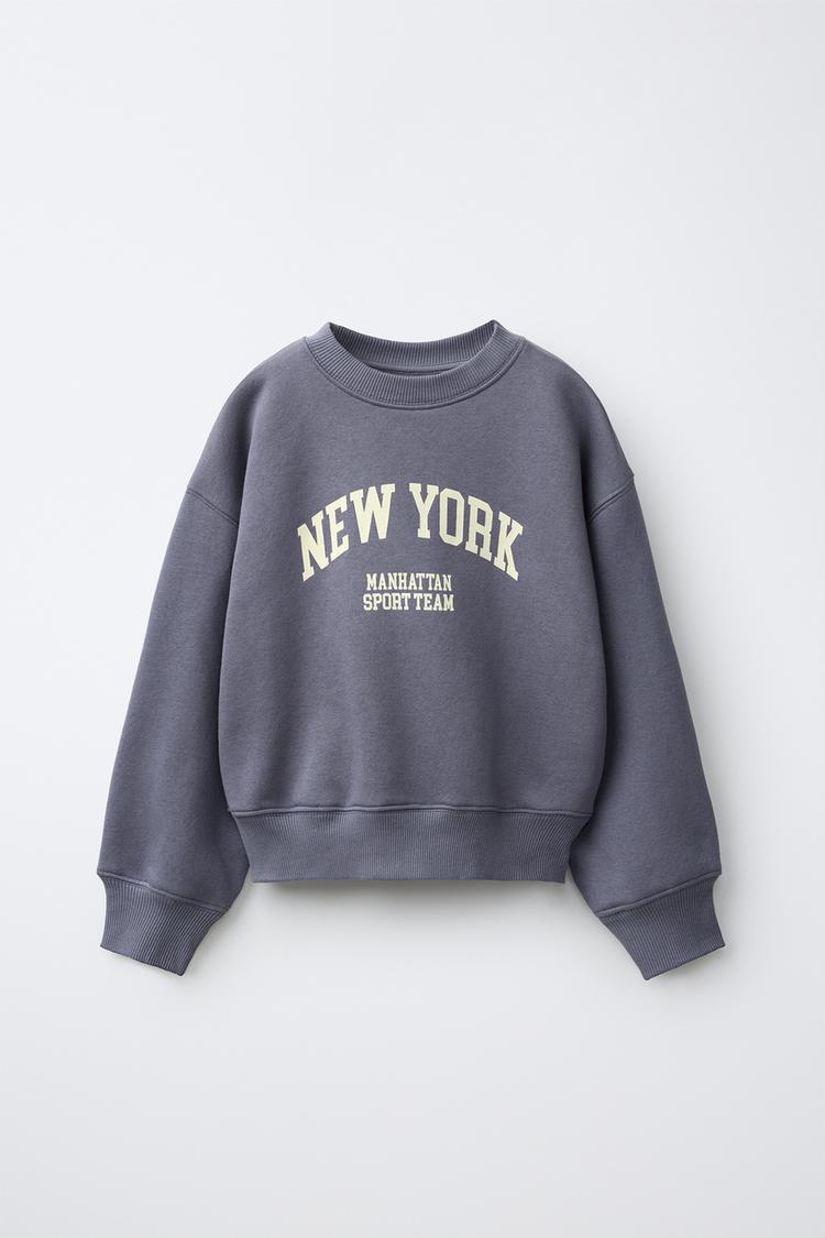 SUDADERA ESTAMPADO VARSITY