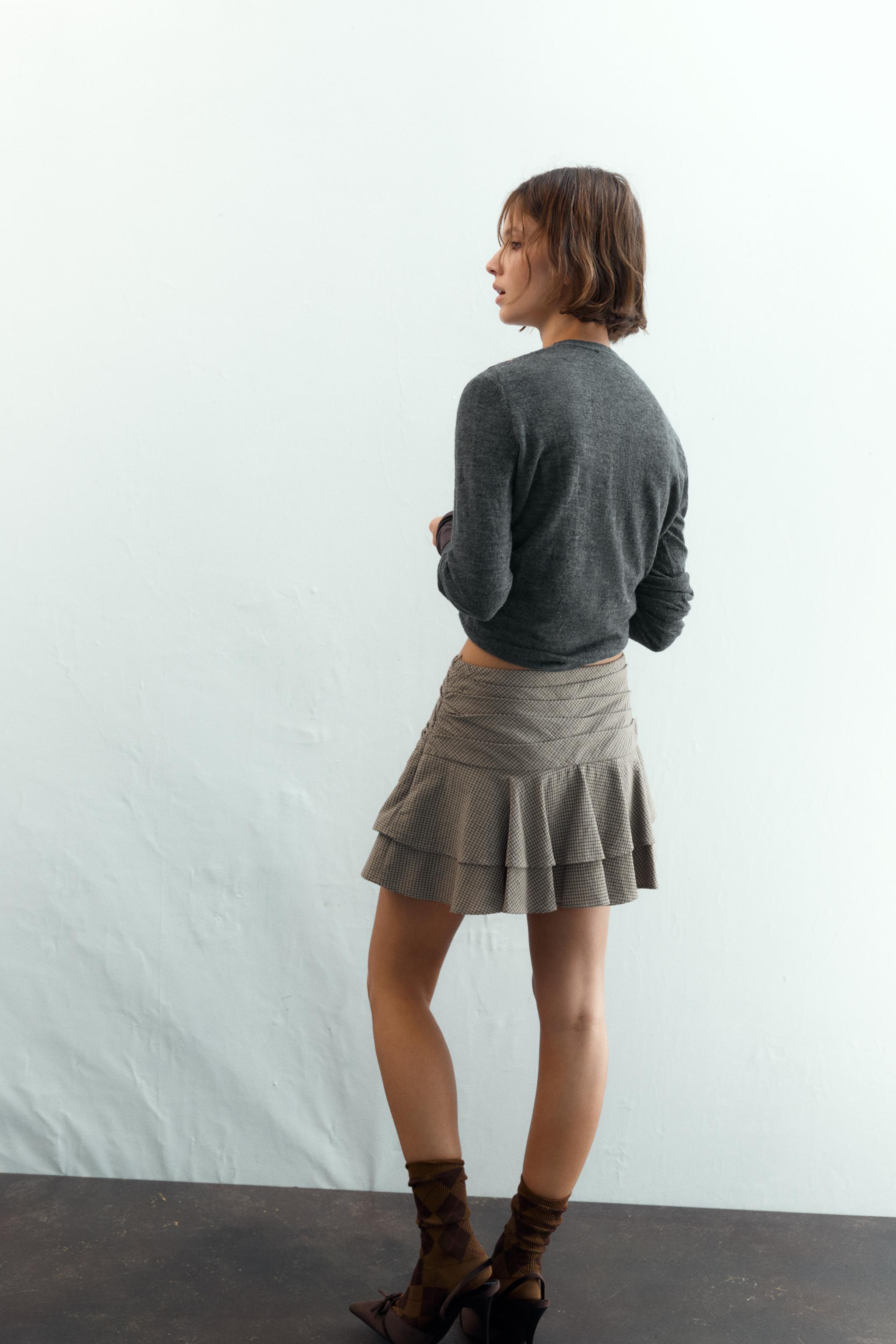 RUFFLED SKORT