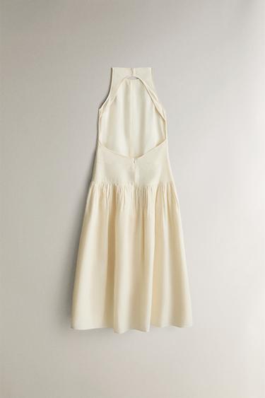 LONG BEACH DRESS - Ecru by Zara - Image 3