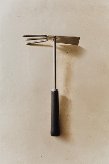 Zara GARDEN HAND RAKE - Dark brown