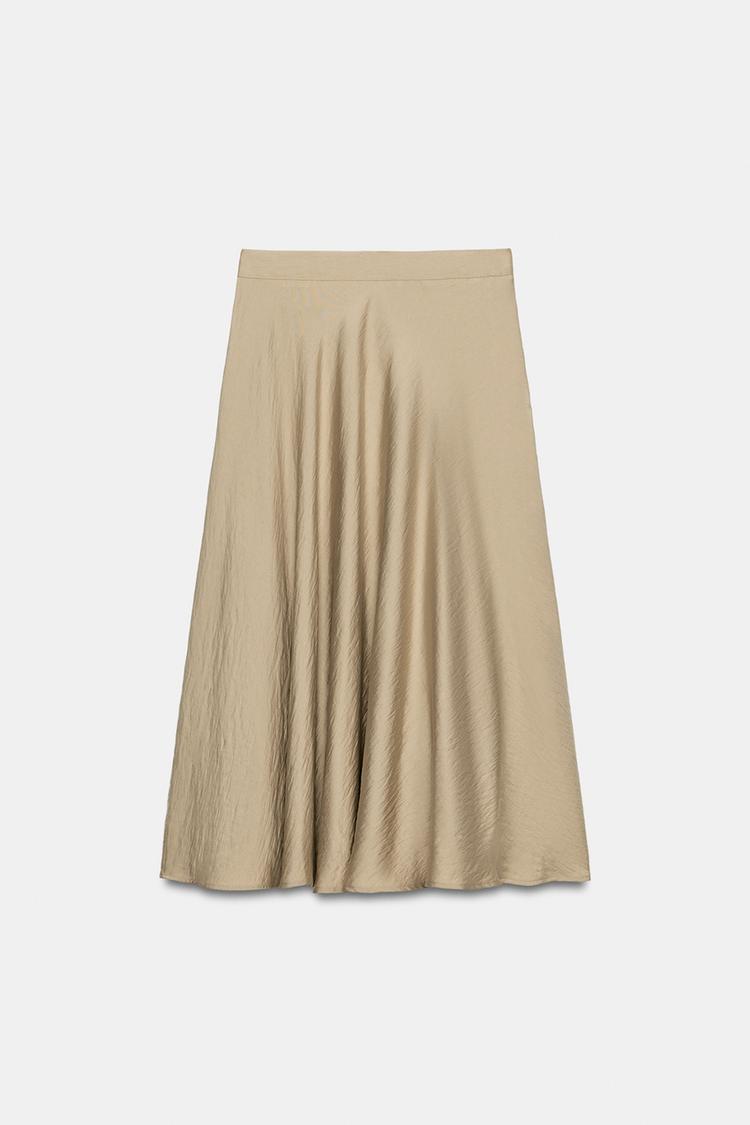 Falda midi con hebilla 5