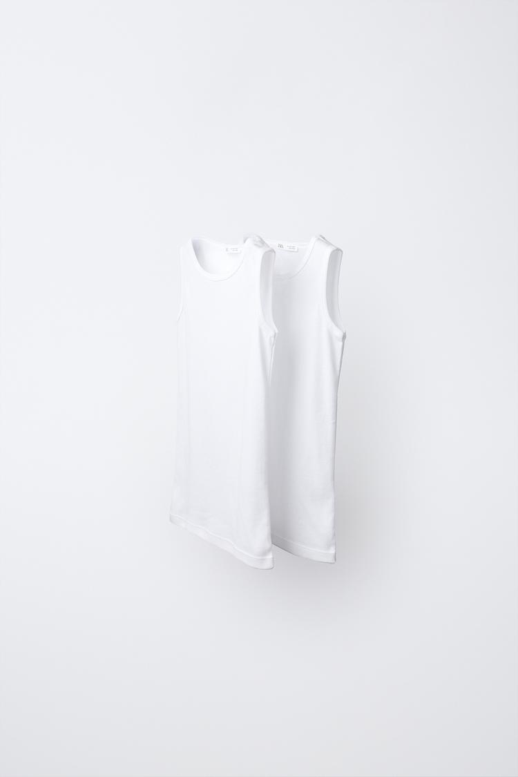Pack dos camisetas manga sisa