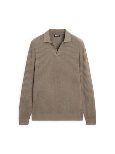 Zara Cotton blend knit polo sweater - 548