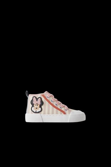 MINNIE MOUSE © DISNEY HIGH-TOP SNEAKERS - Pink by Zara - Image 0