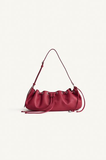 LTHR SHLDR BG 17 - Red by Zara - Image 3