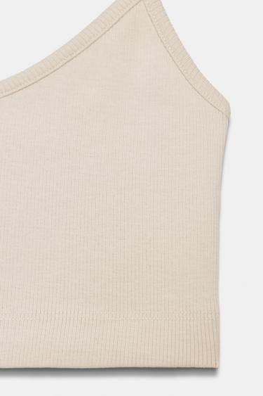 TOP COURT SEAMLESS - Beige de Zara - Image 6