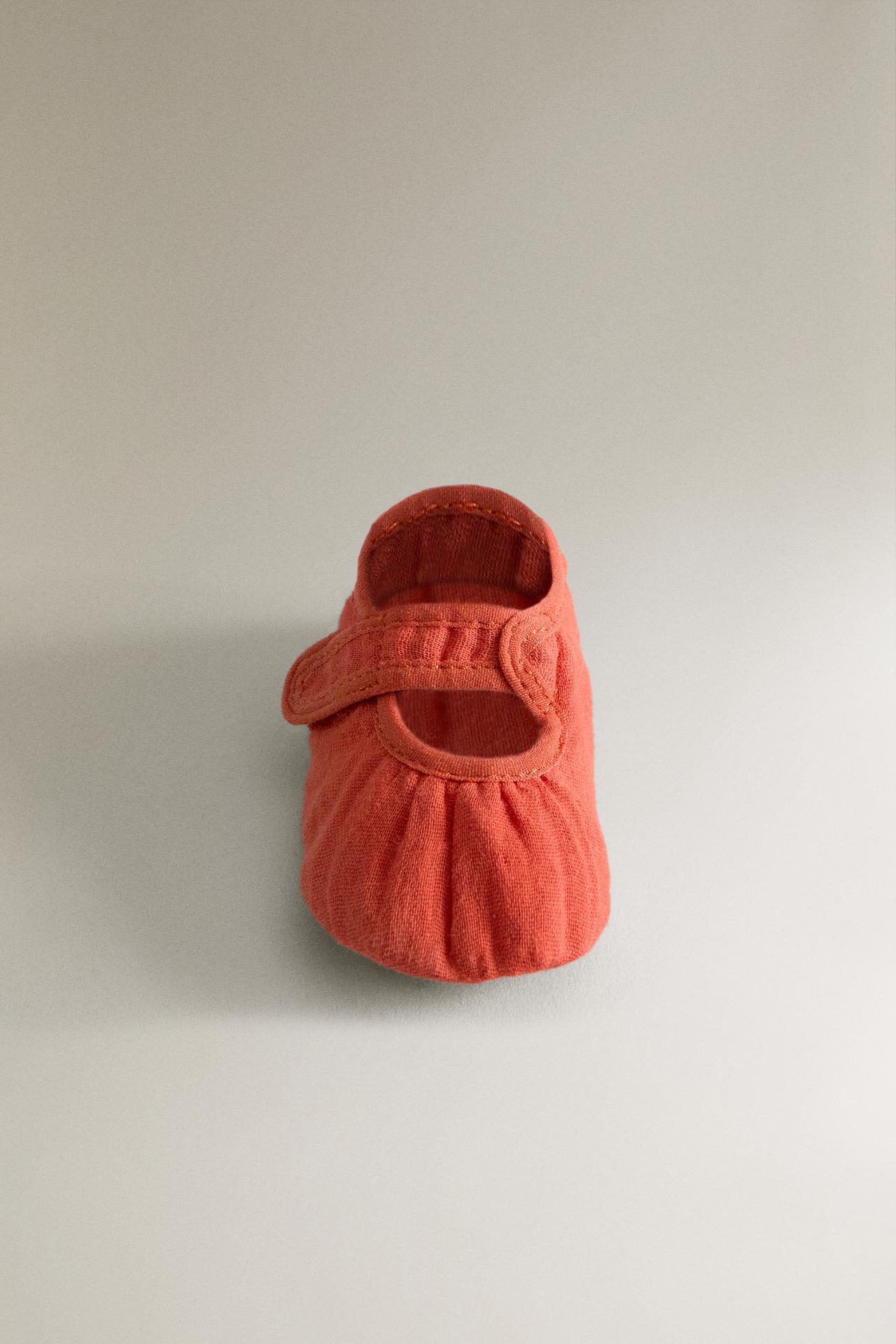 FABRIC BOOTIES — Pink