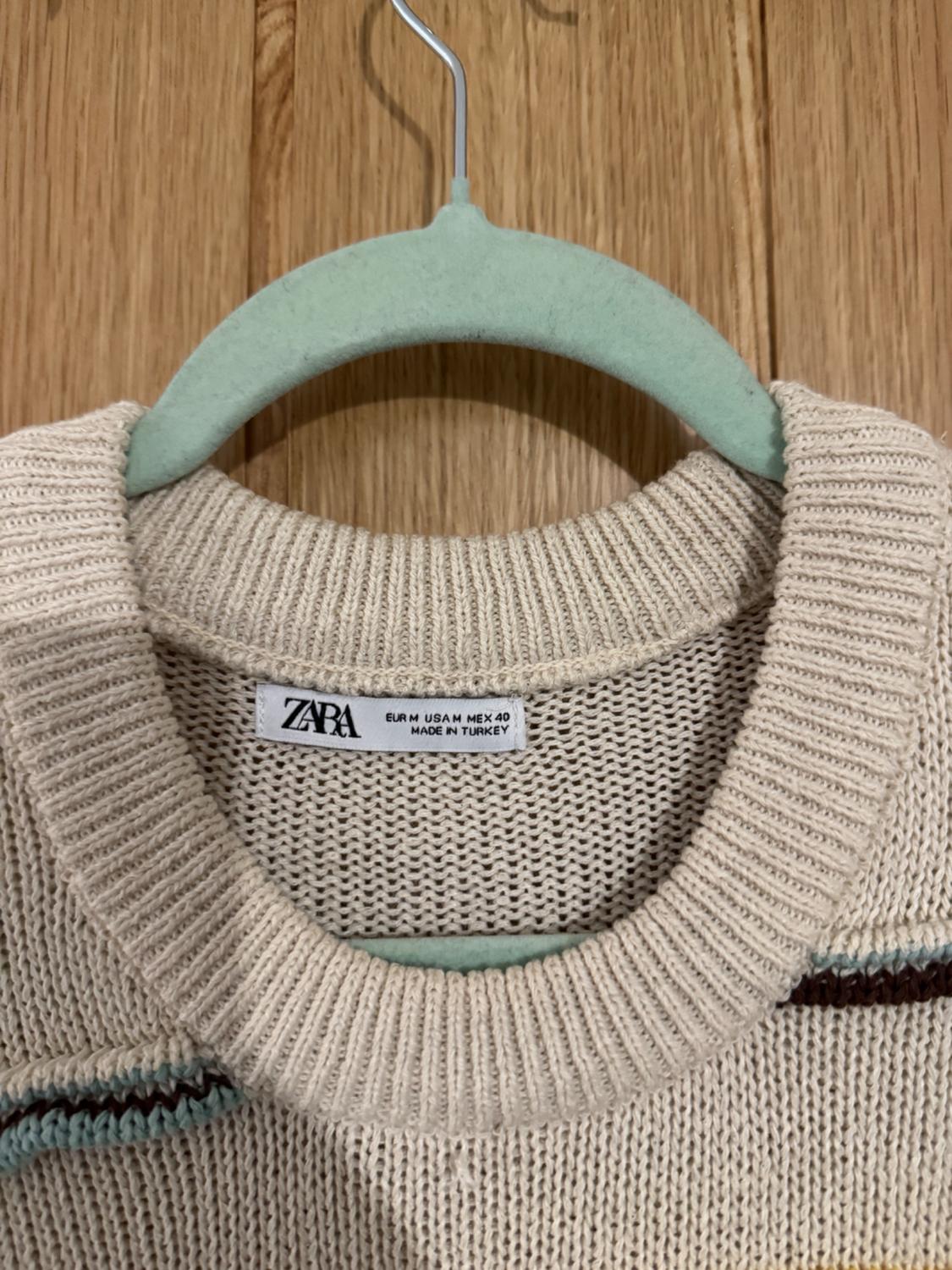 SWEATER WITH RAISED STRIPES - Image 2