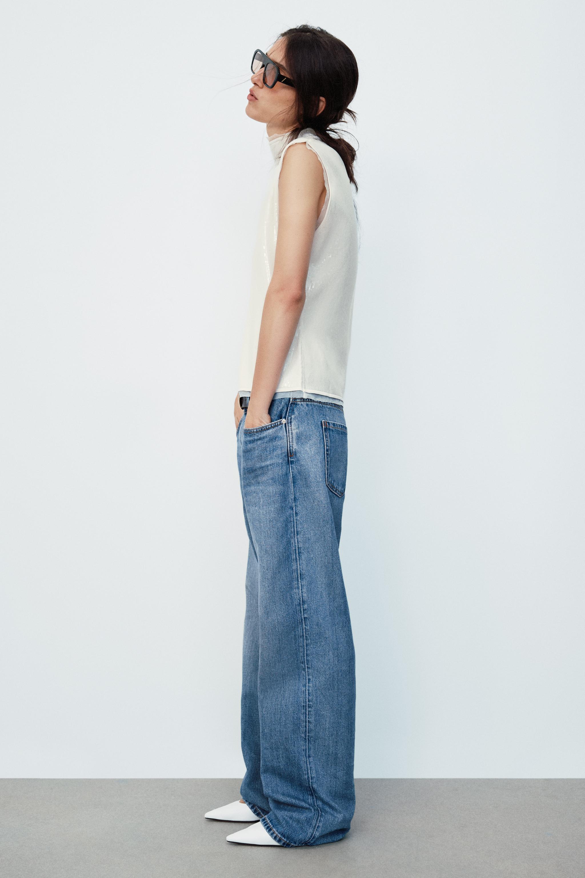 Zara Pullu Triko Top görsel 3