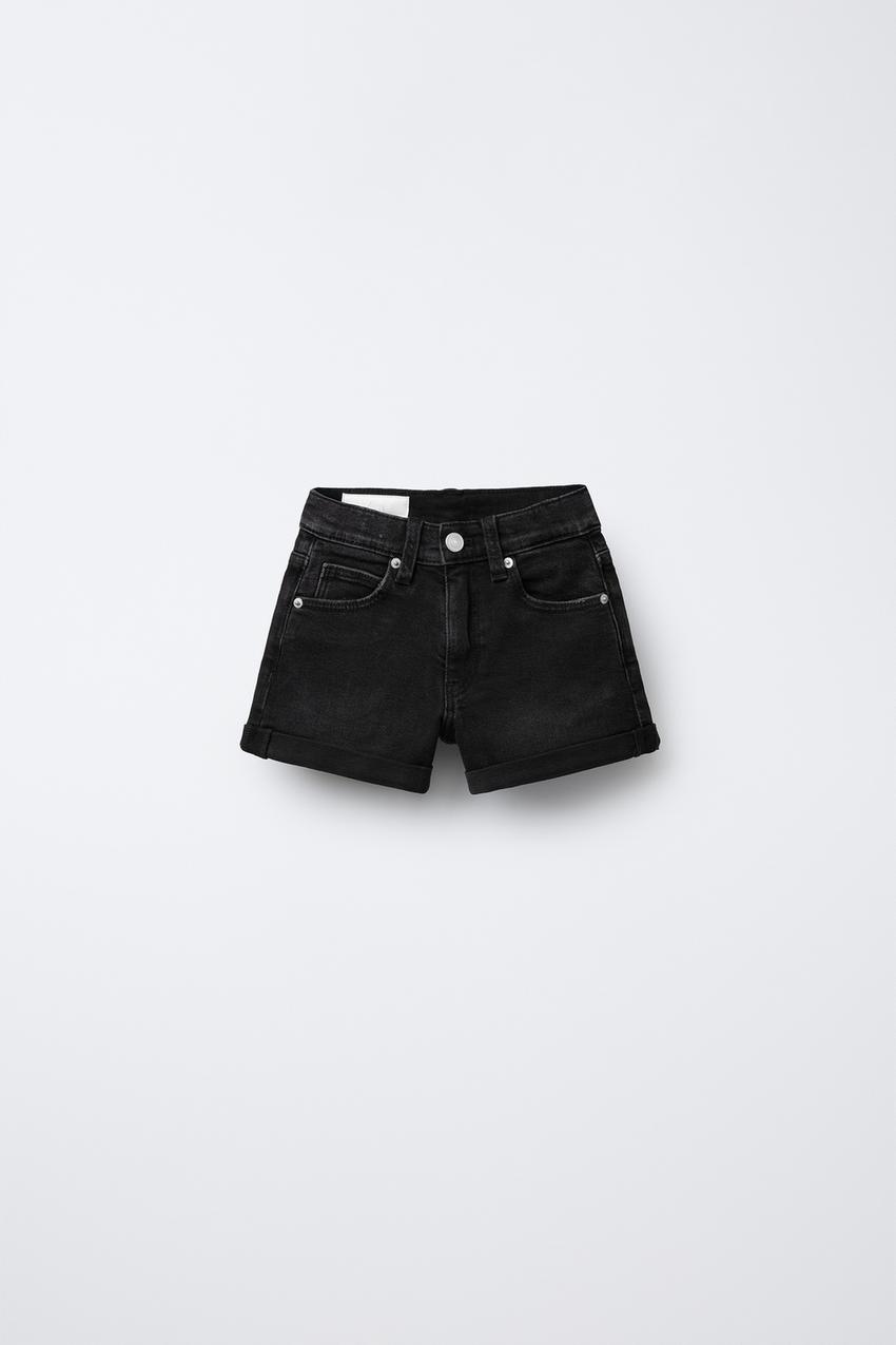 STRETCH DENIM BERMUDA SHORTS