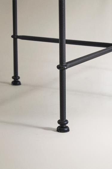 CHAISE EN FER FORGÉ - Noir de Zara - Image 1