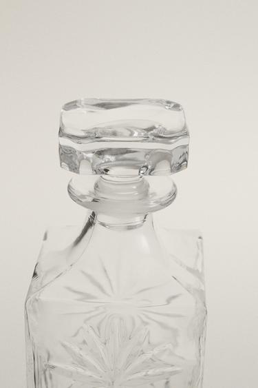 BOUTEILLE RELIEF CRISTALLIN - Transparent de Zara - Image 1