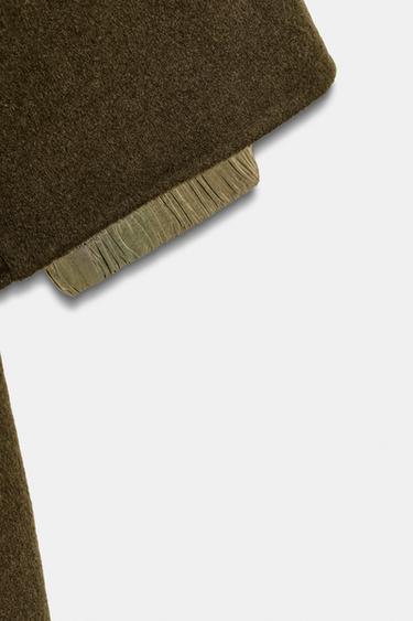 COMBINATION PARKA WITH WOOL ZW COLLECTION LIMITED EDITION - Khaki by Zara - Image 8