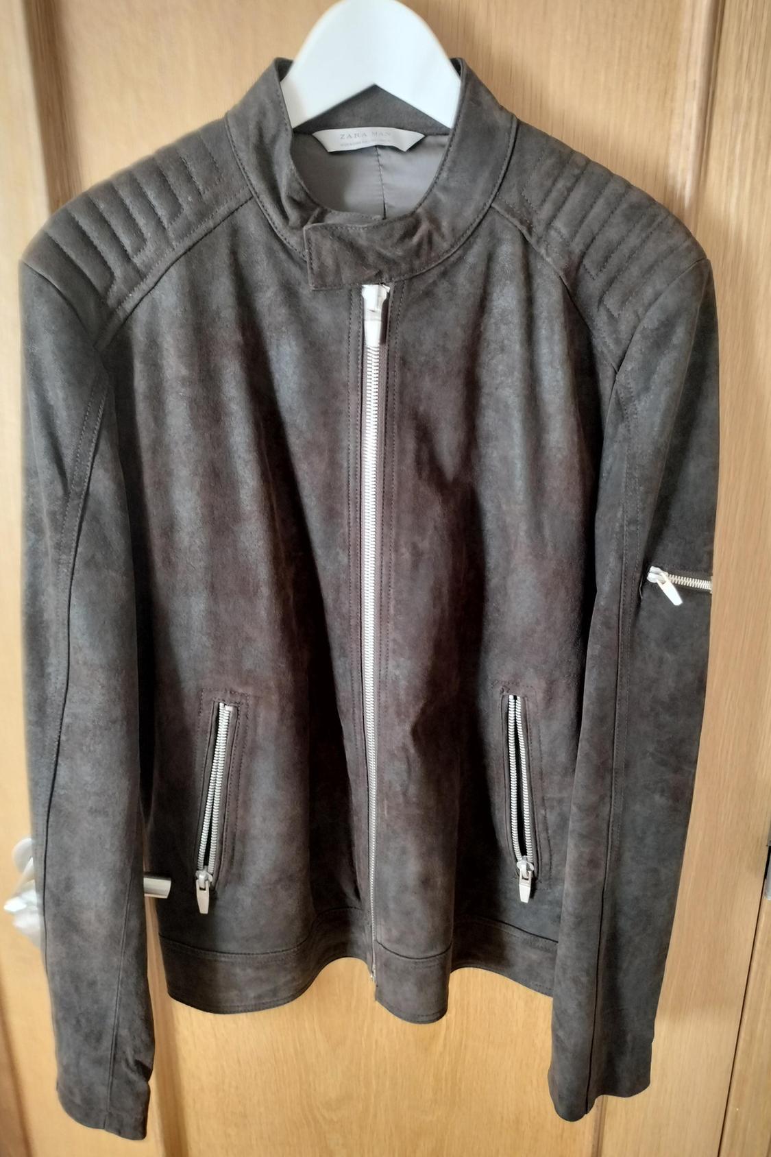 LEATHER BIKER JACKET