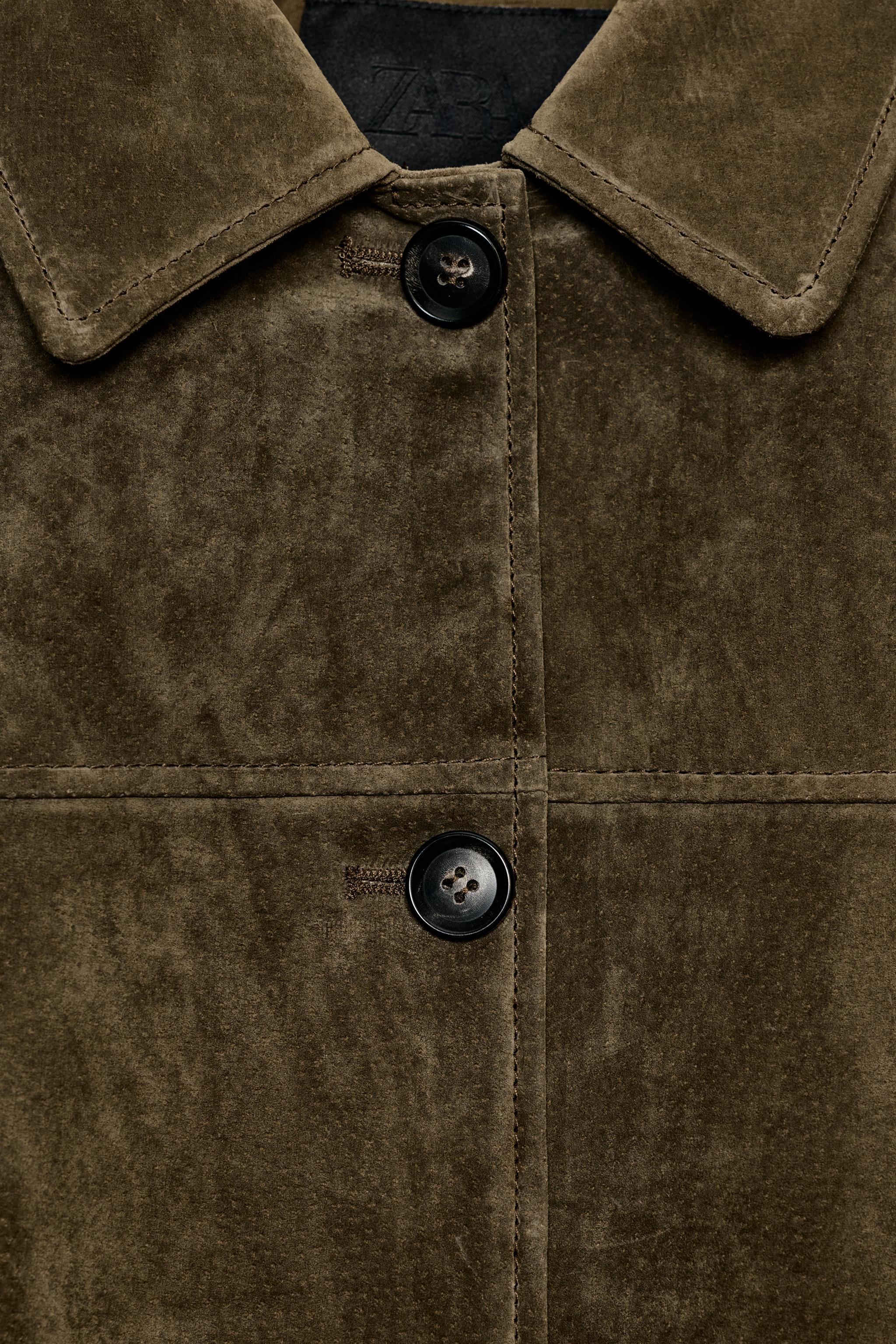 ZW COLLECTION LIMITED EDITION 100% レザー スエードジャケット