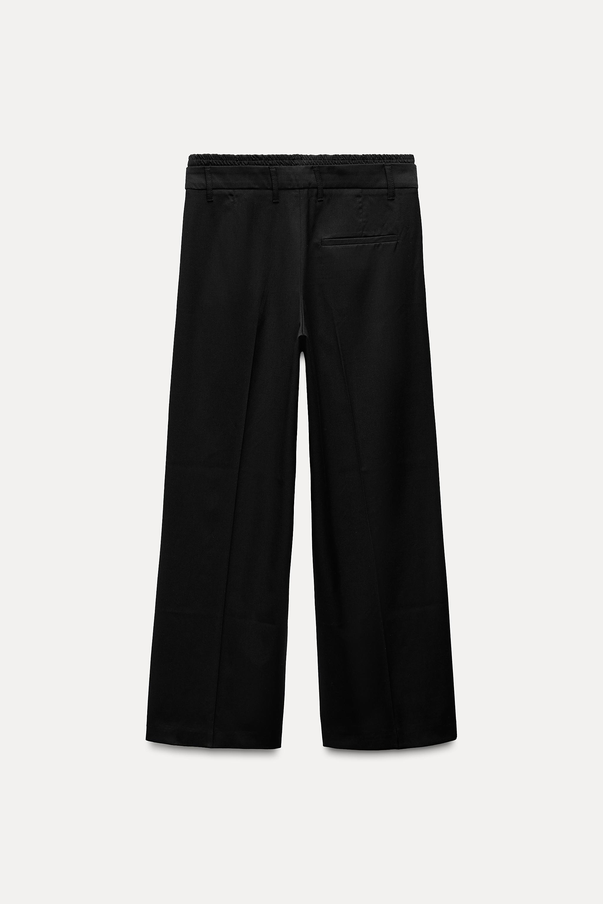 安心★関税込み★ZARA★TROUSERS WITH SIDE TAPING TROUSERS WITH SIDE TAPING - Black | ZARA Australia