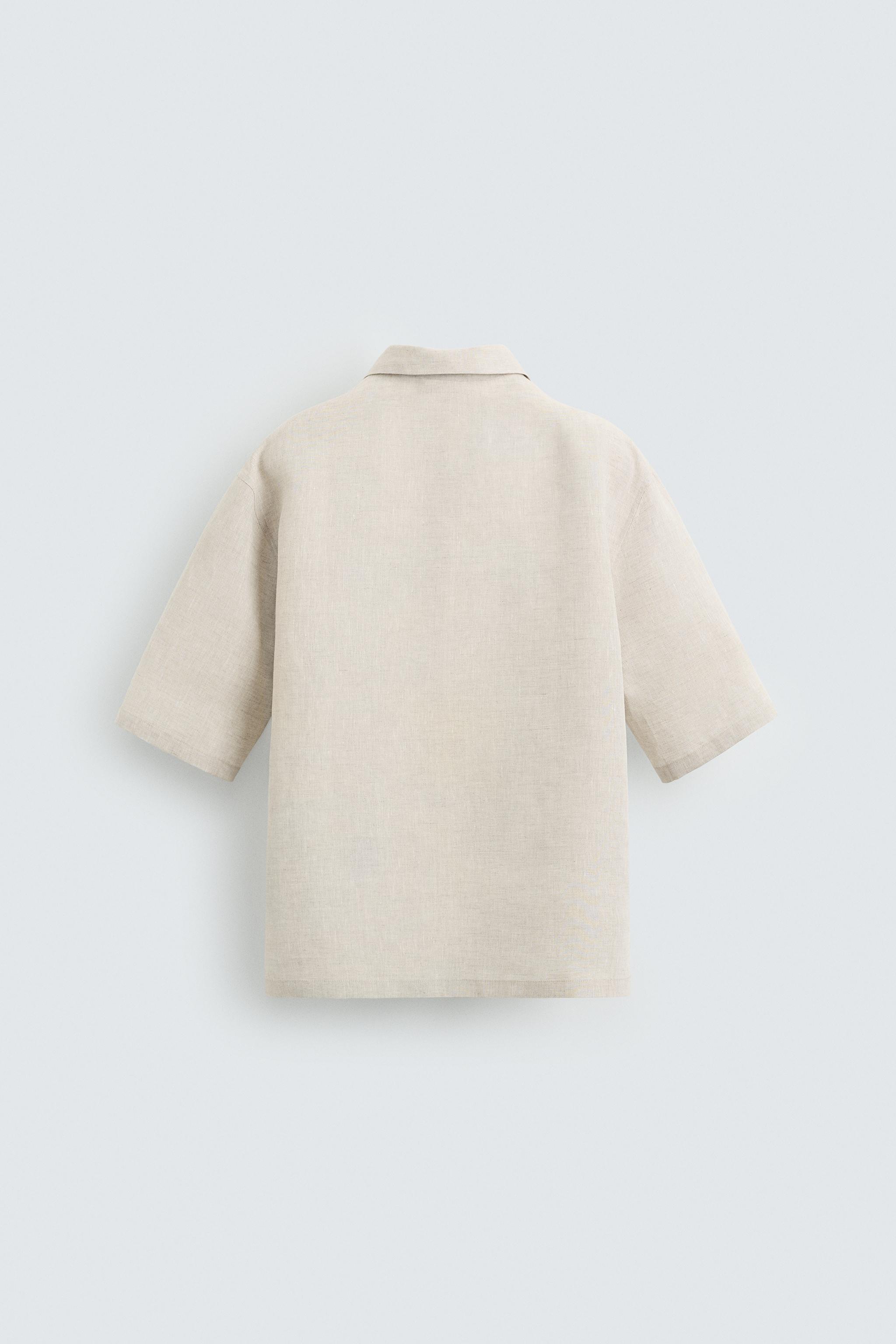 CHEMISE POLO 100 % LIN