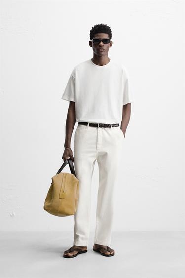 SLOGAN PRINT T-SHIRT - White by Zara - Image 0