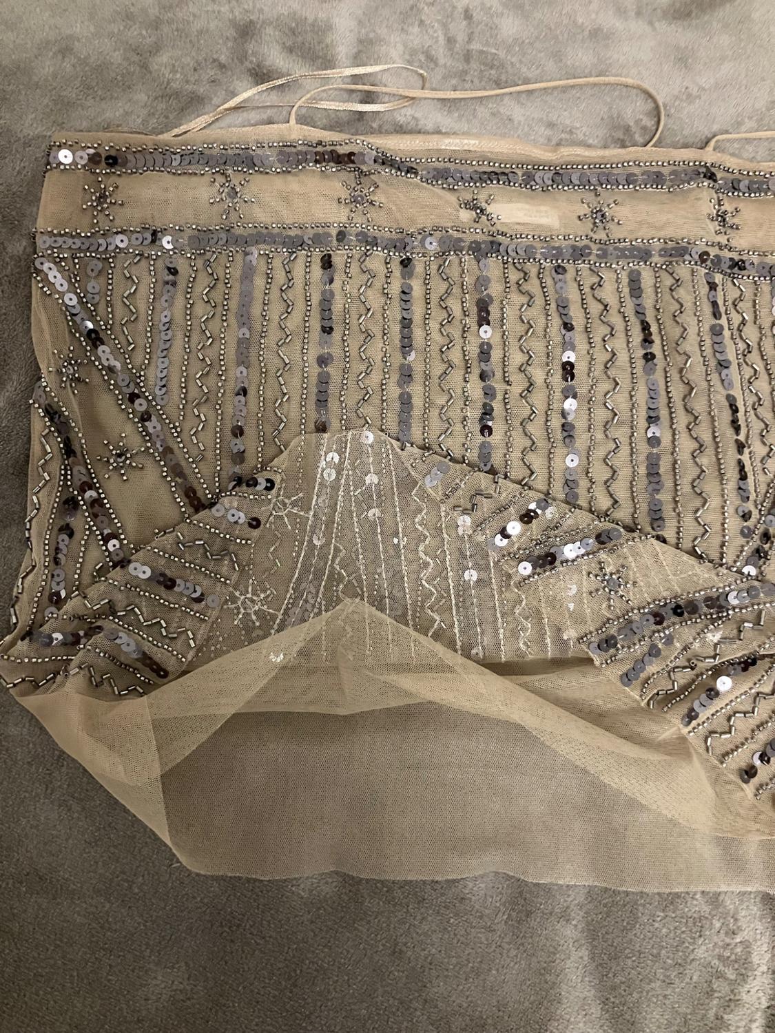 BEADED SEQUIN TULLE TOP - Image 6