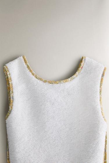 BAVOIR BÉBÉ PASSEPOIL FLEUR - Crème de Zara - Image 1