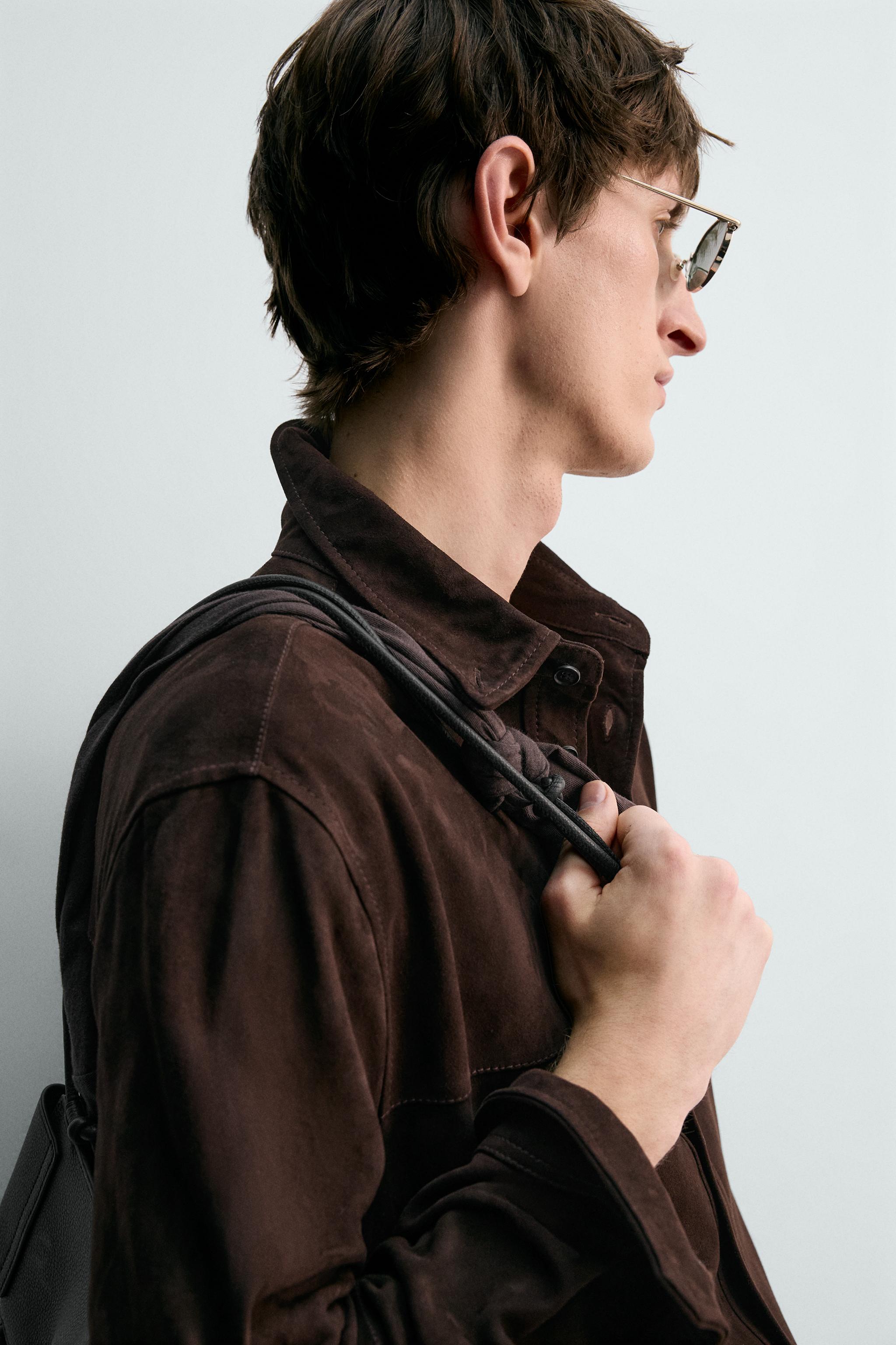 SUEDE LEATHER SHIRT