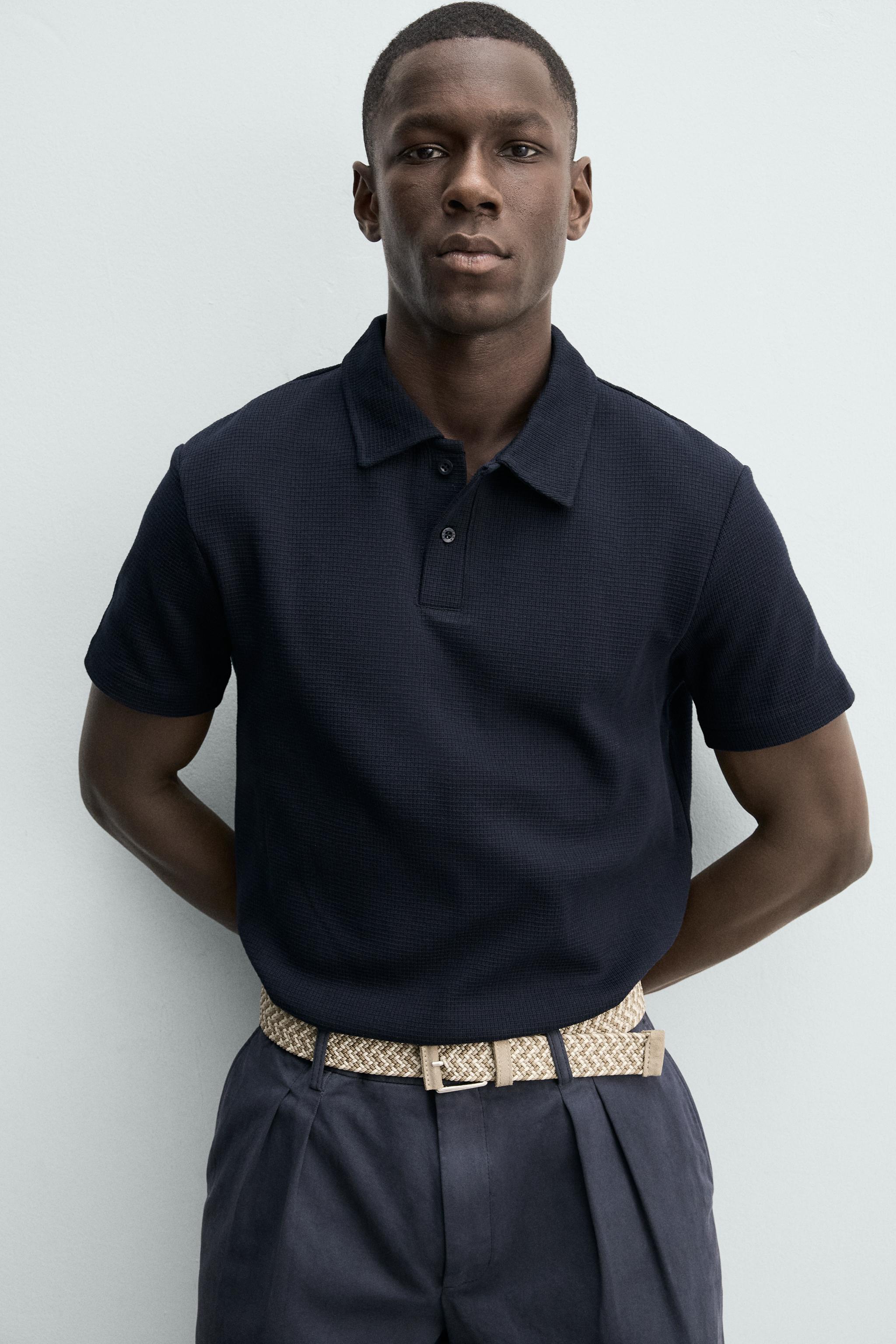 POLO STRUCTURÉ WAFFLE