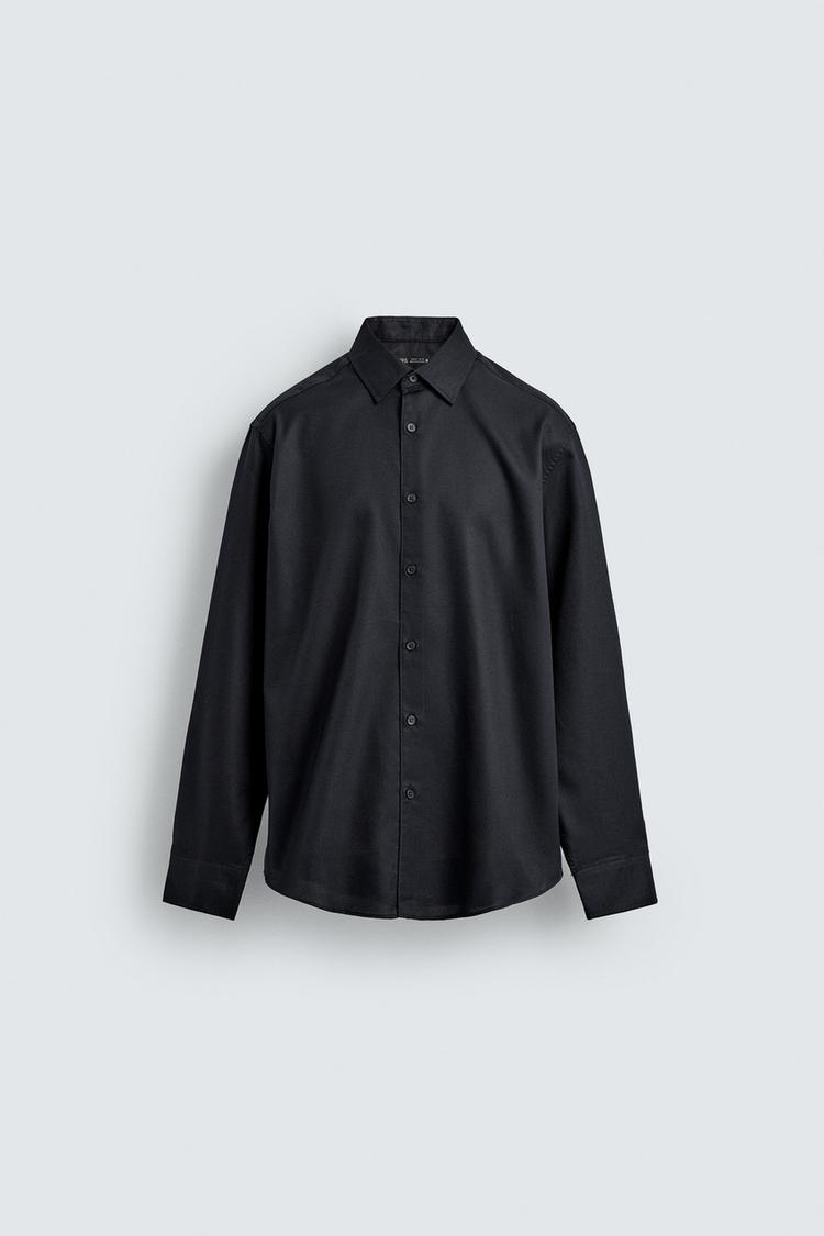 ZARA EASY CARE TEXTURED SHIRT