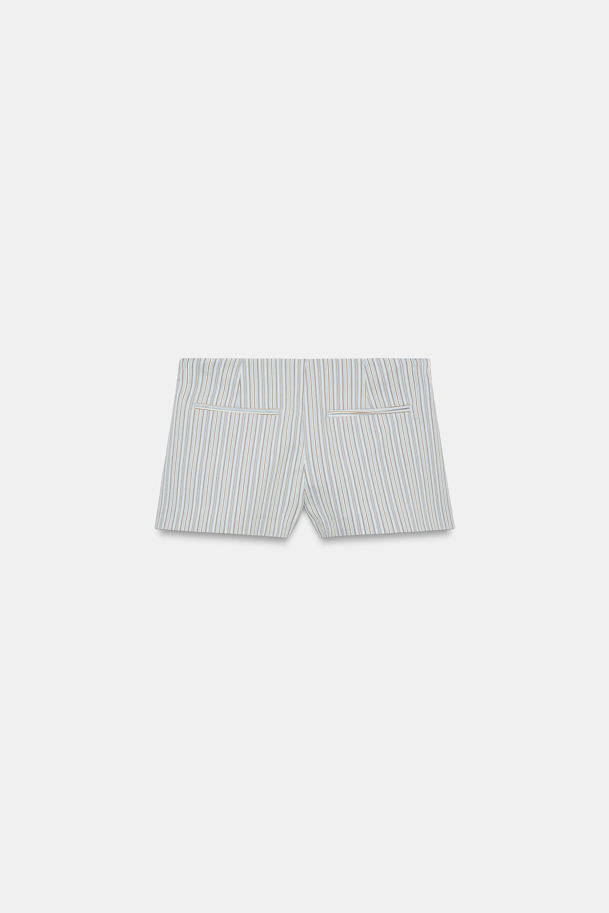 MINI STRIPED SHORTS