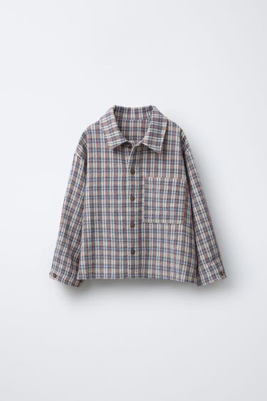 CHECK PRINT SHIRT - Multicoloured by Zara - Image 0