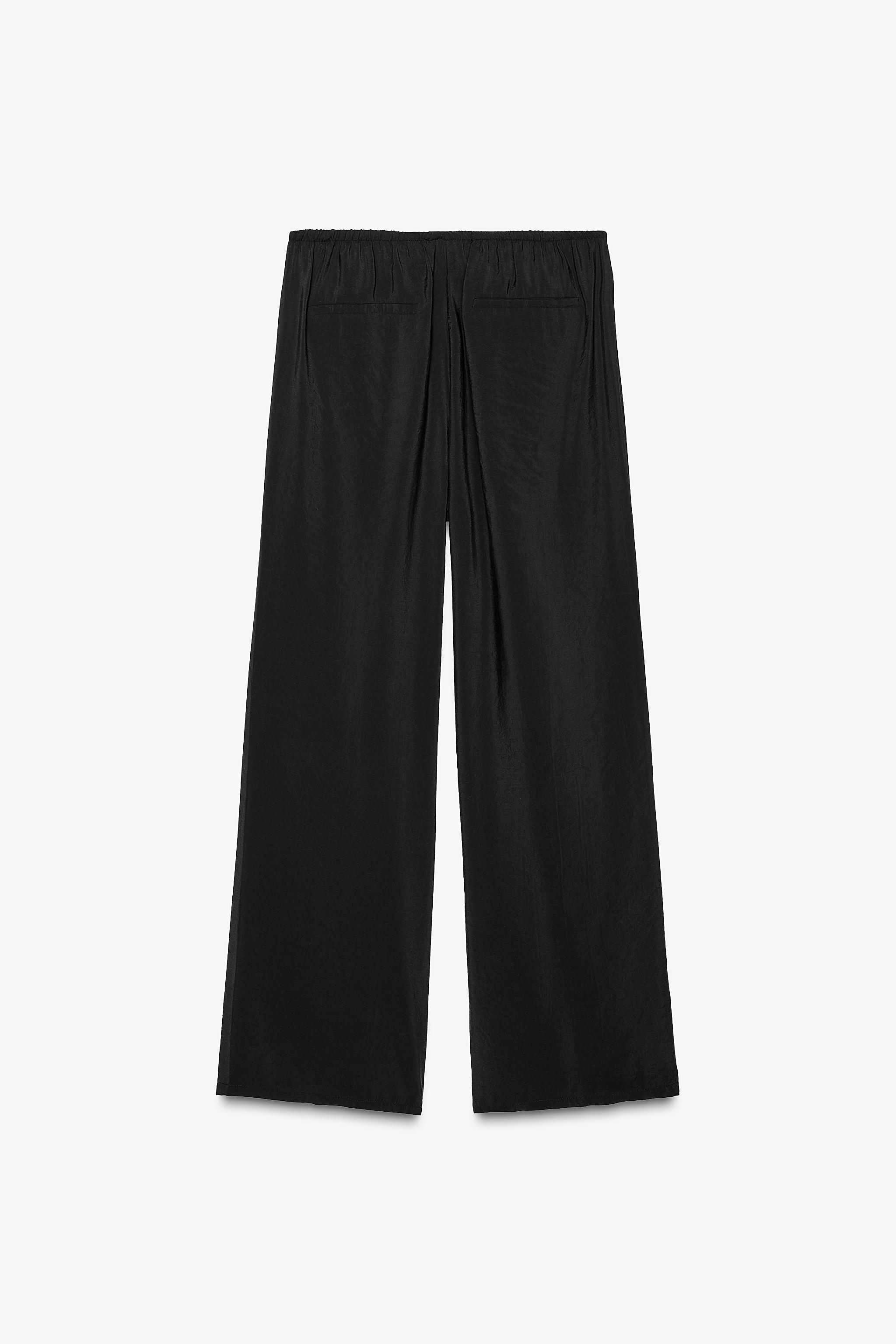 フルイドパンツ - ブラック | ZARA Japan / 日本