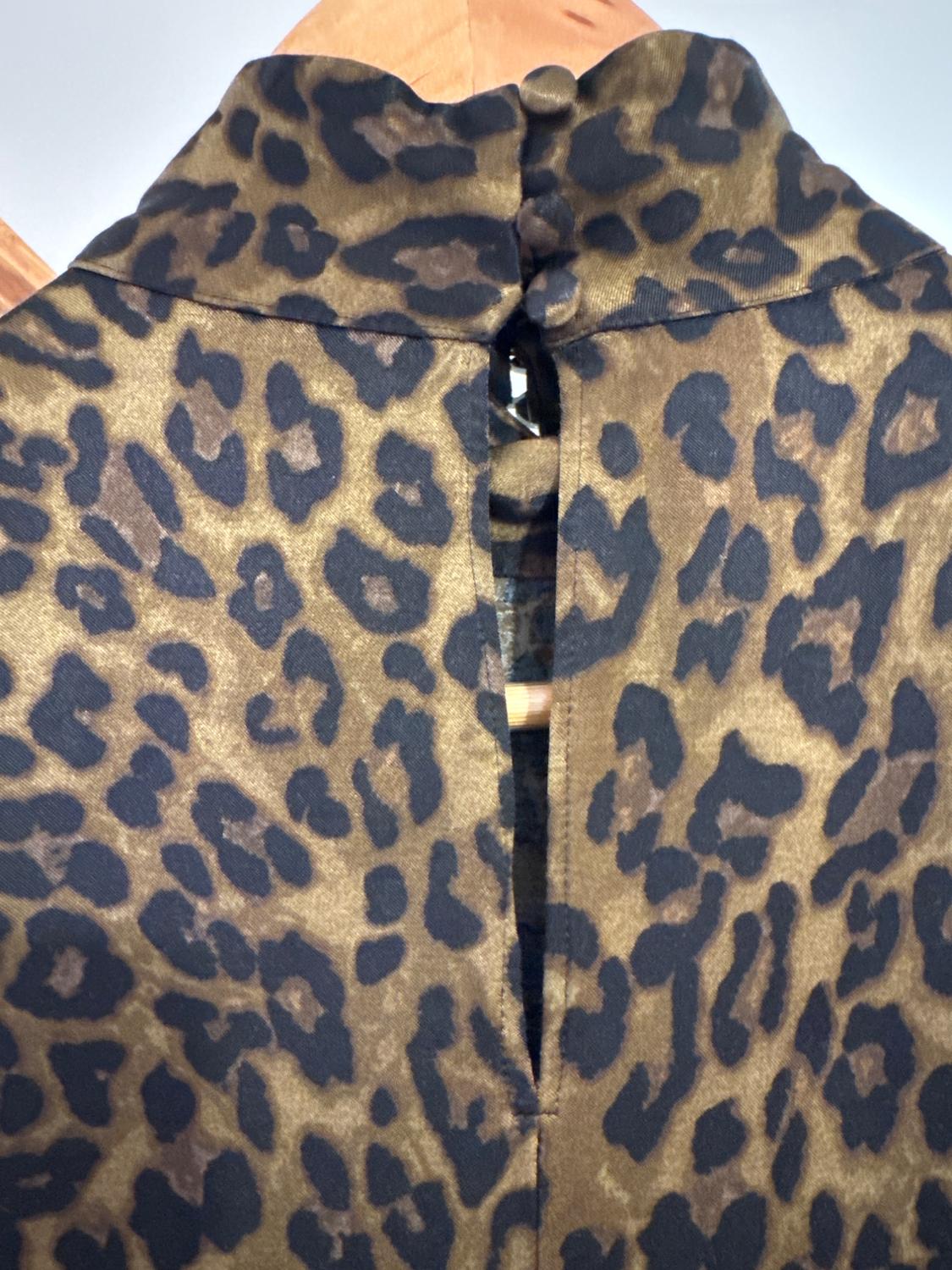 ANIMAL PRINT BLOUSE - Image 3