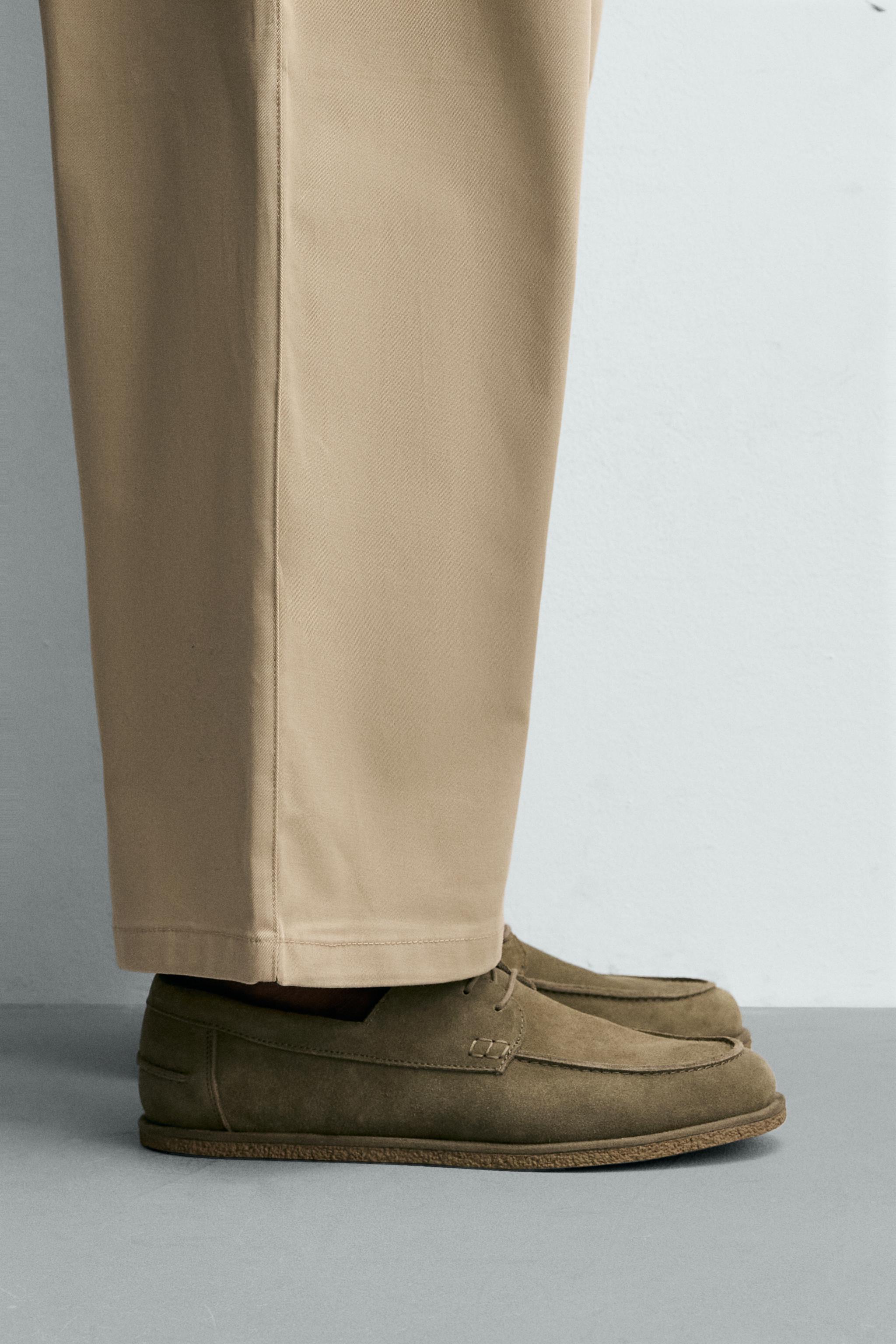 CASUAL LEATHER DECK SHOES