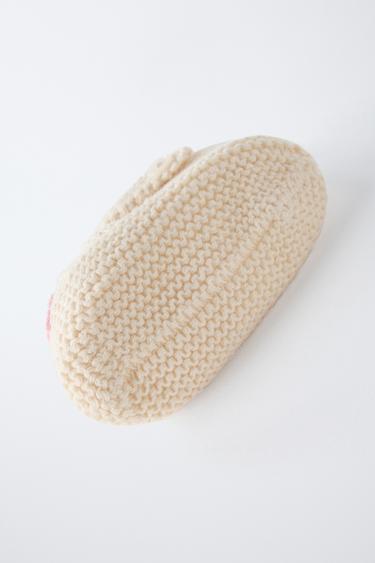 CHERRY COTTON BOOTIES - Ecru White by Zara - Image 3