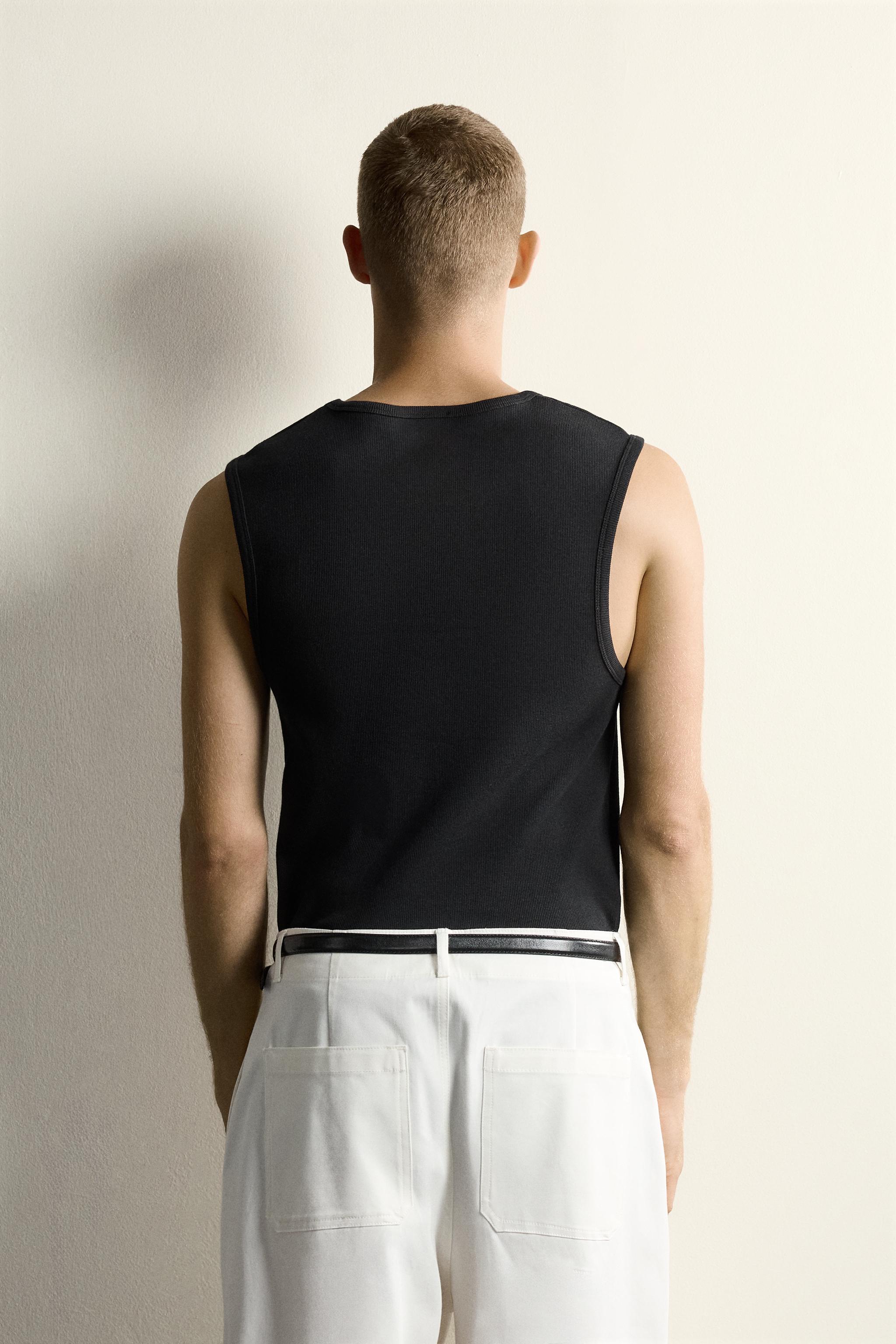 RIBBED TANK TOP