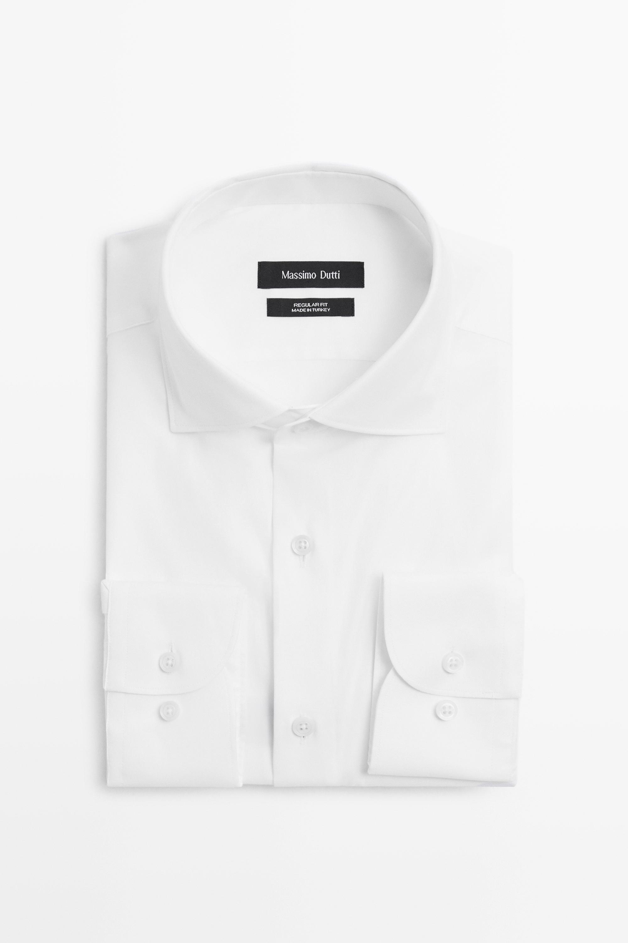 Chemise regular fit 100 % coton