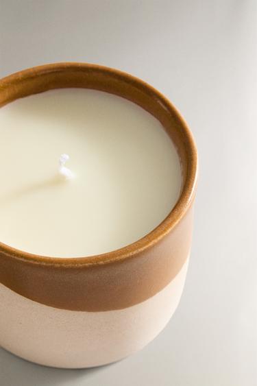 (150 G) SUNSET AT LEGZIRA SCENTED CANDLE - SAND/BROWN by Zara - Image 2
