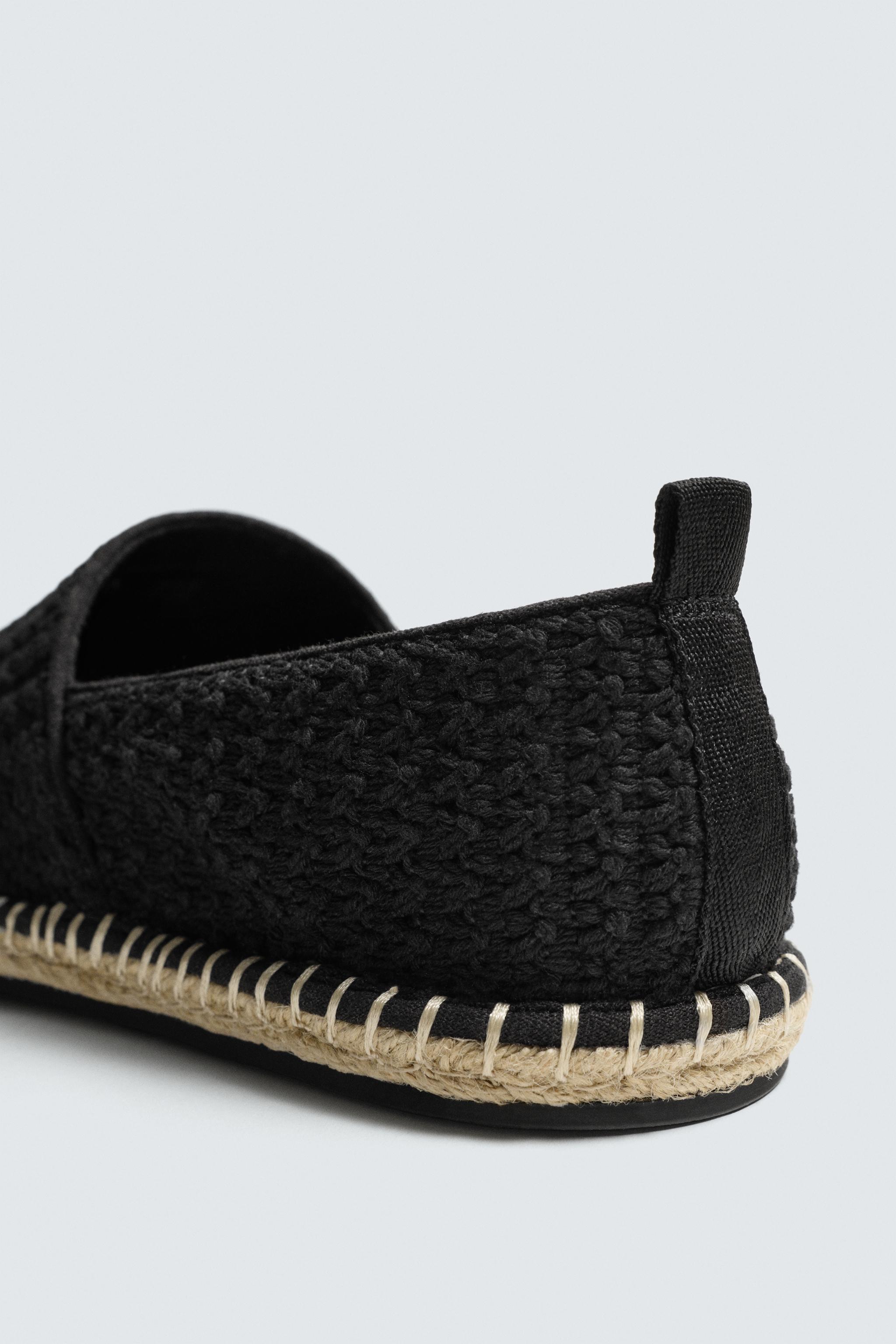 KNIT FABRIC ESPADRILLES