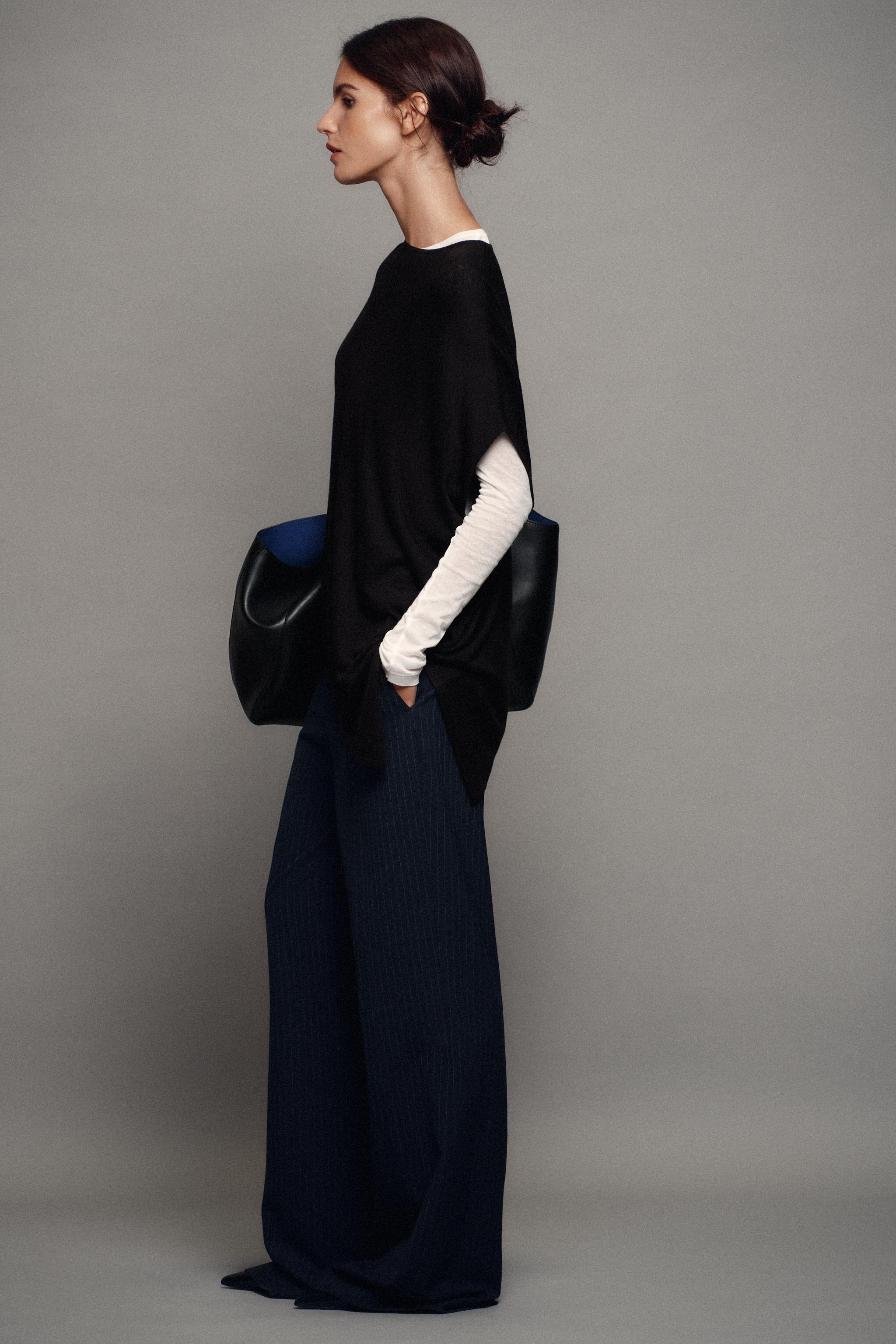 Zara Süet Tote Çanta görsel 3