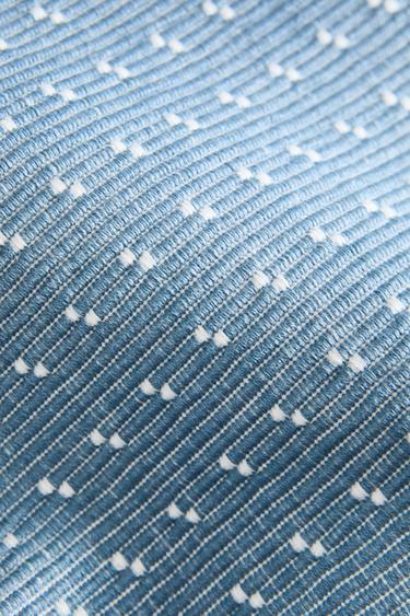 DOTTED NEEDLECORD PLACEMAT - Blue by Zara - Image 3