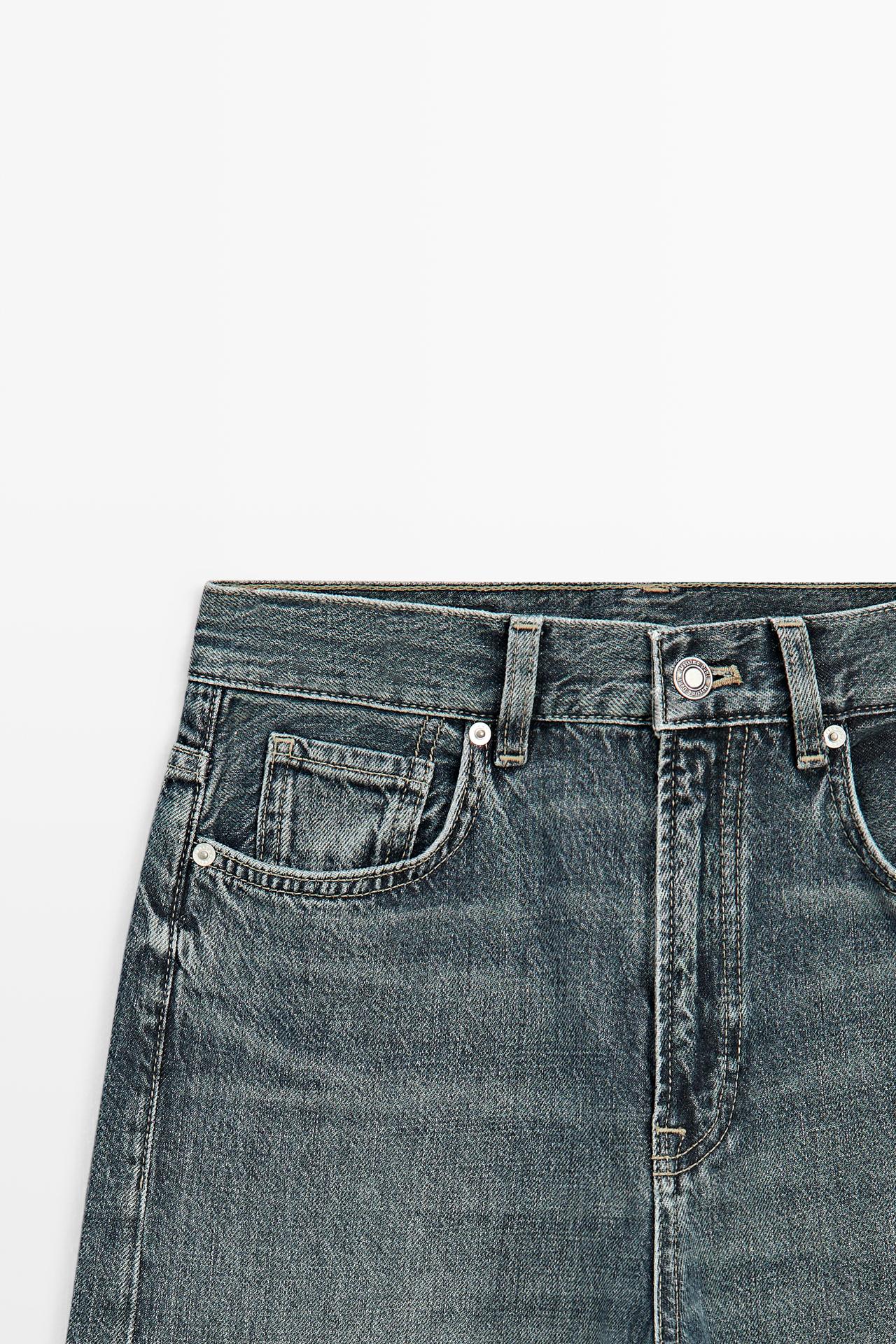 High-waist wide-leg jeans — 470