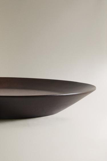 WOODEN SERVING DISH - Brown by Zara - Image 3