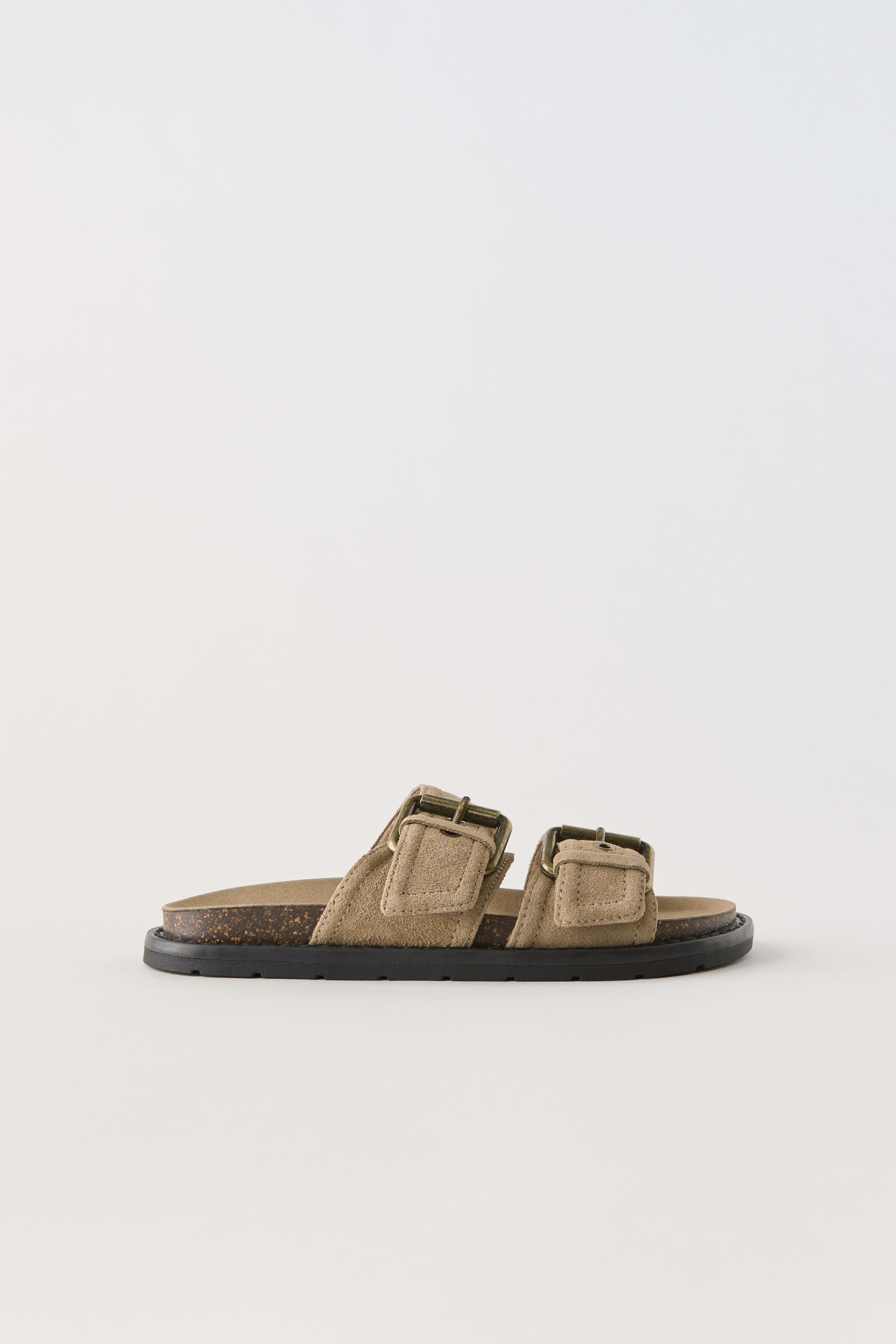 Zara chanclas mujer hot sale