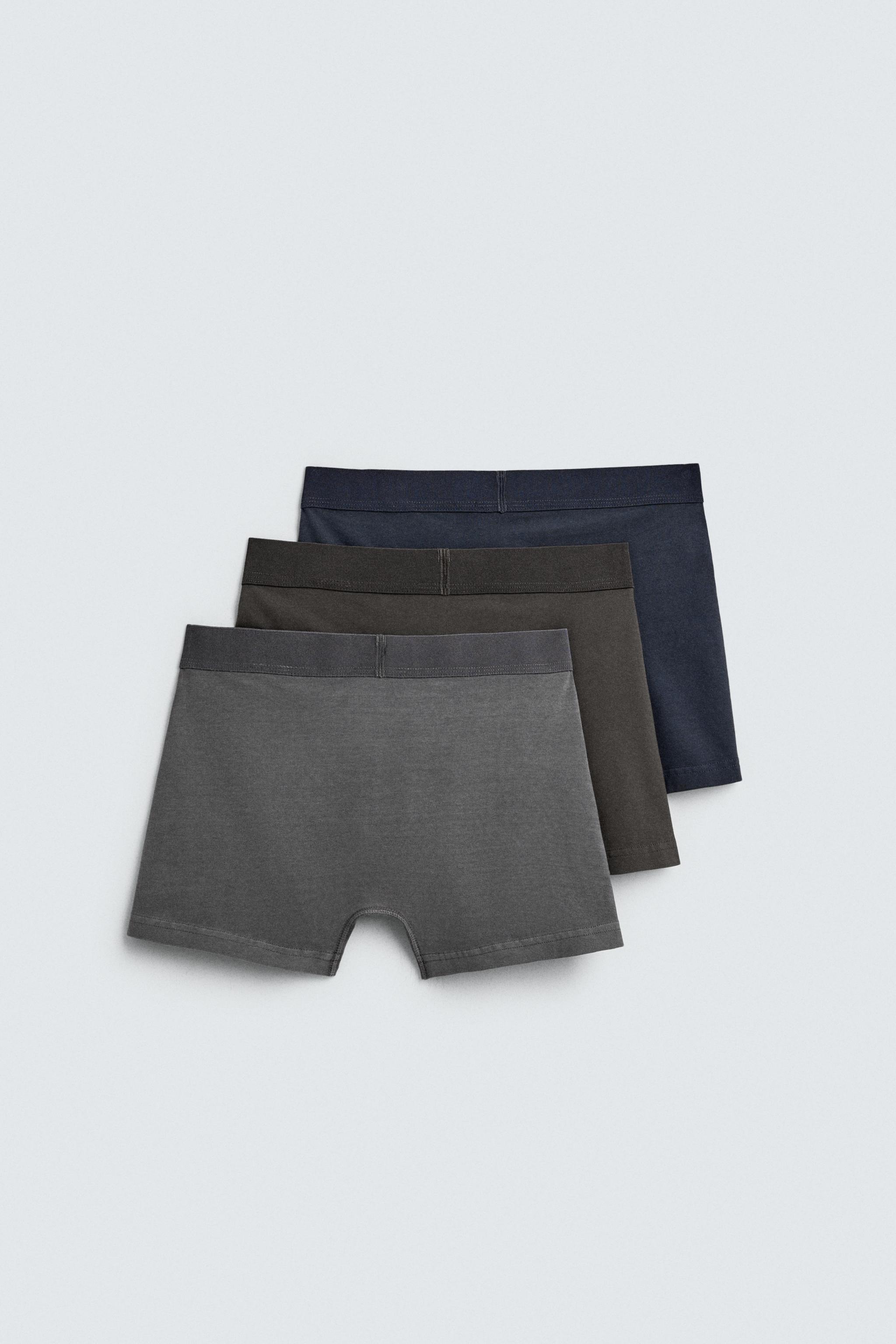 専用【Huntington】【ZARA】【Brooks Brothers】 3 PACK OF SOFT BOXERS - various | ZARA United States