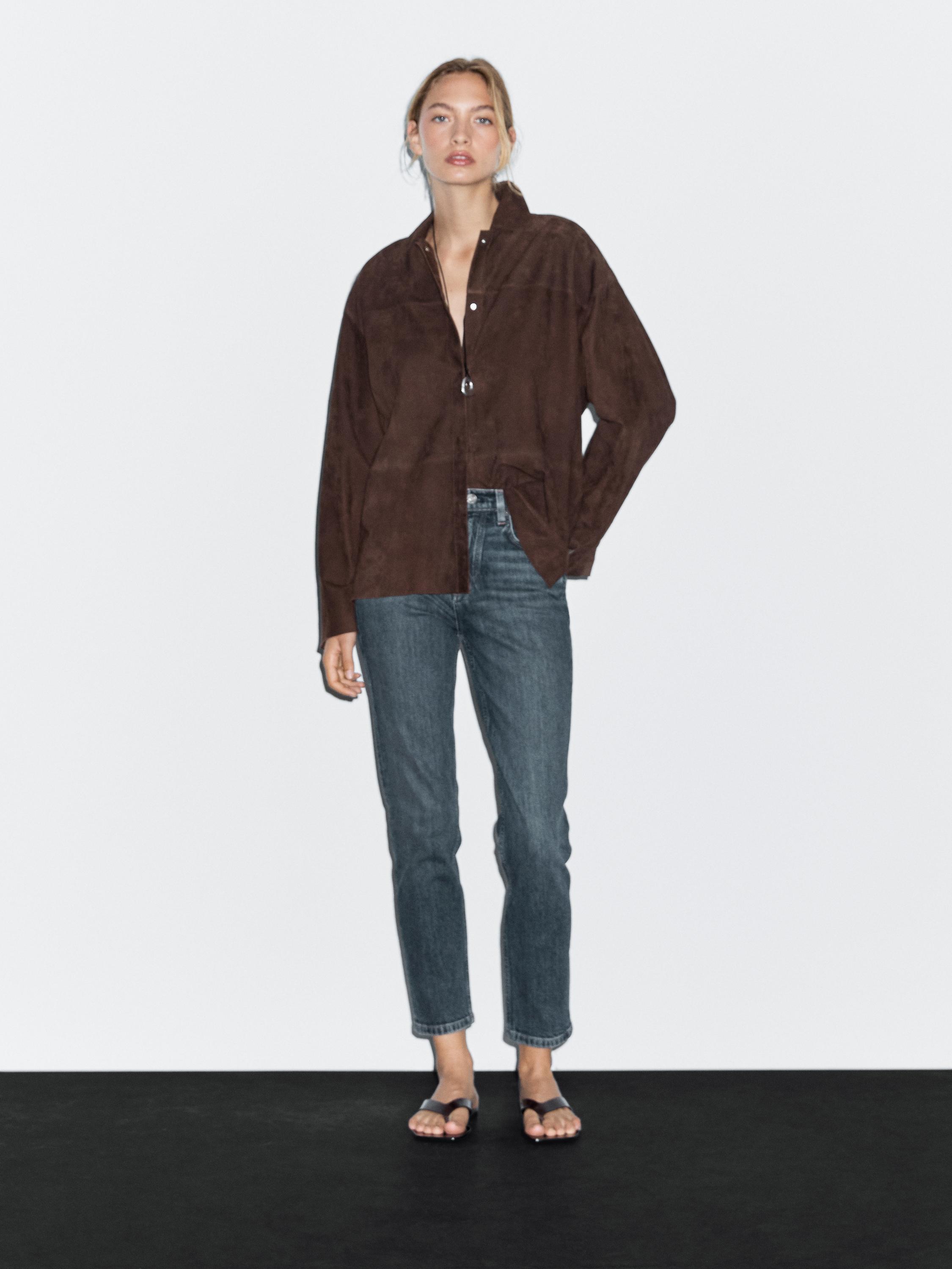 Mid-rise slim fit jeans