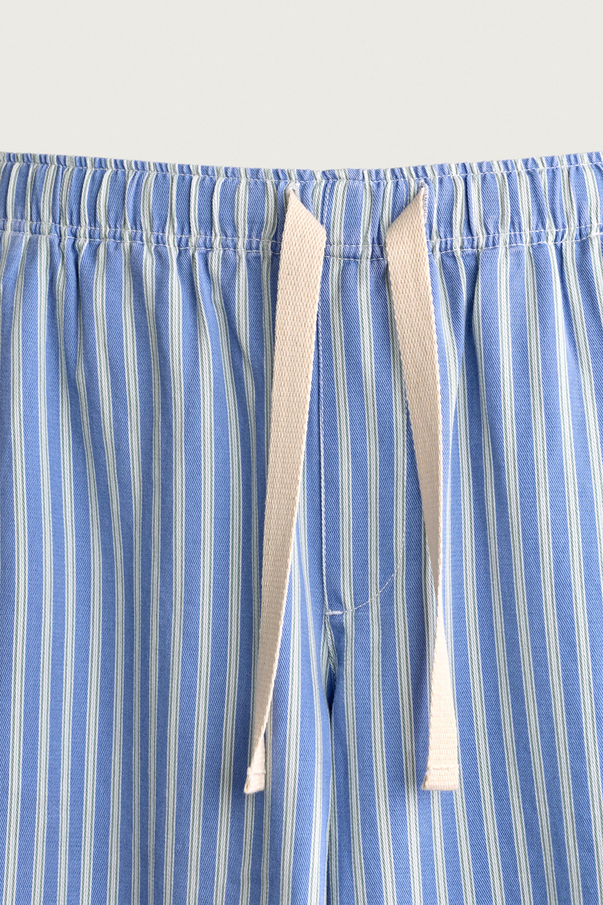 PANTALON BAGGY FIT RAYURES