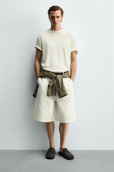 LEATHER LOAFER CLOGS - Grey by Zara - Image 1