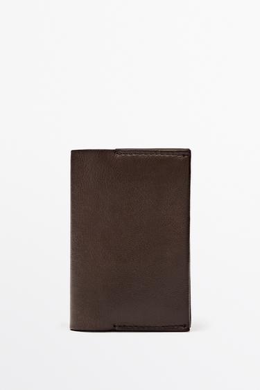 Zara Nappa leather wallet - Brown - Image 0