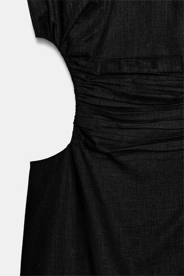 ROBE AJOURÉE ZW COLLECTION - Noir de Zara - Image 8