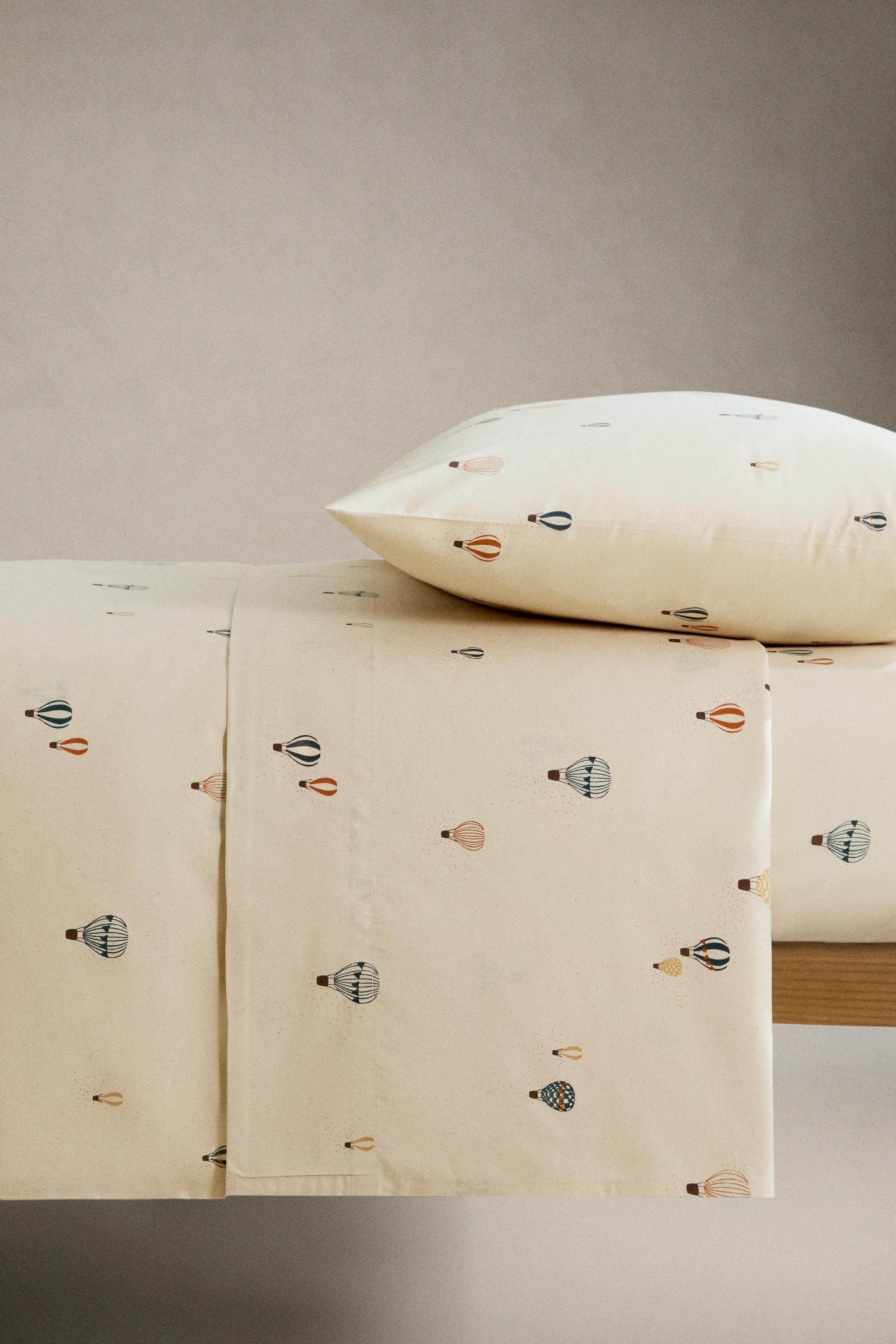 KIDS' HOT AIR BALLOON DUVET COVER