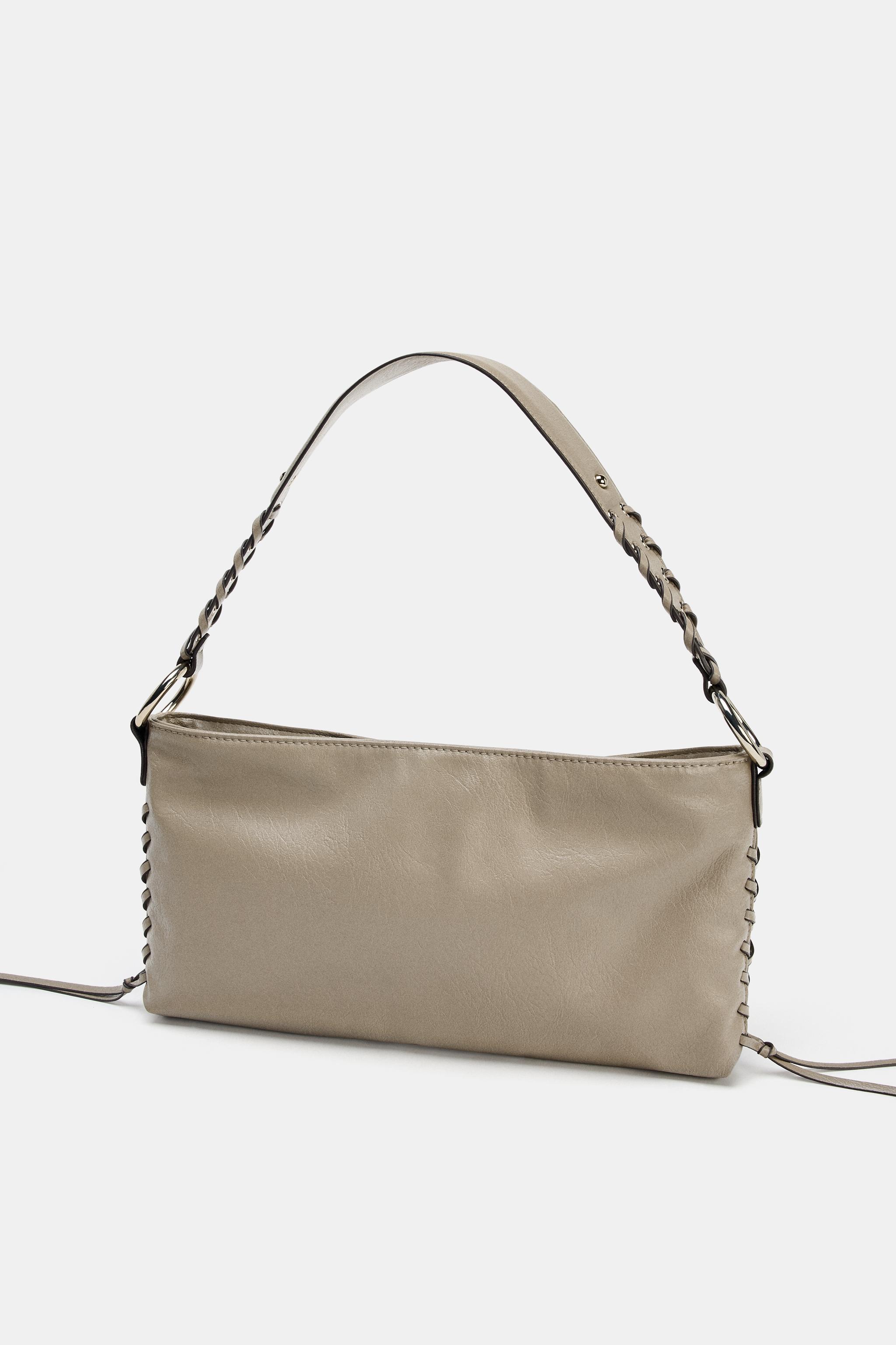 ZIPPER SHOULDER BAG - Chocolate | ZARA United States